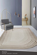 Zerafet Sade Krem Modern Halı