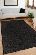 Kilim Antrasit Modern Dokulu Kilim