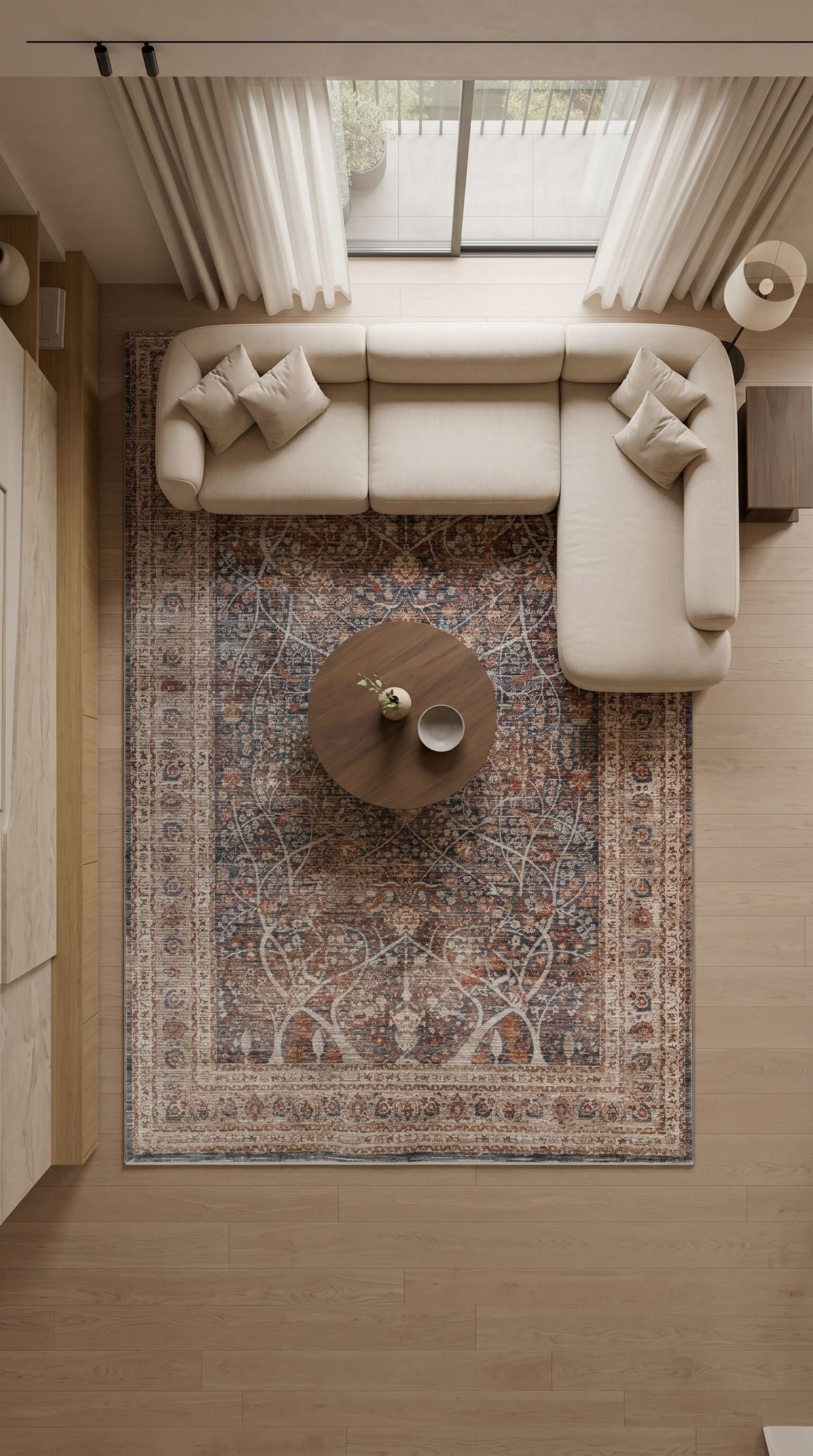 Mistik Canlı Modern Halı