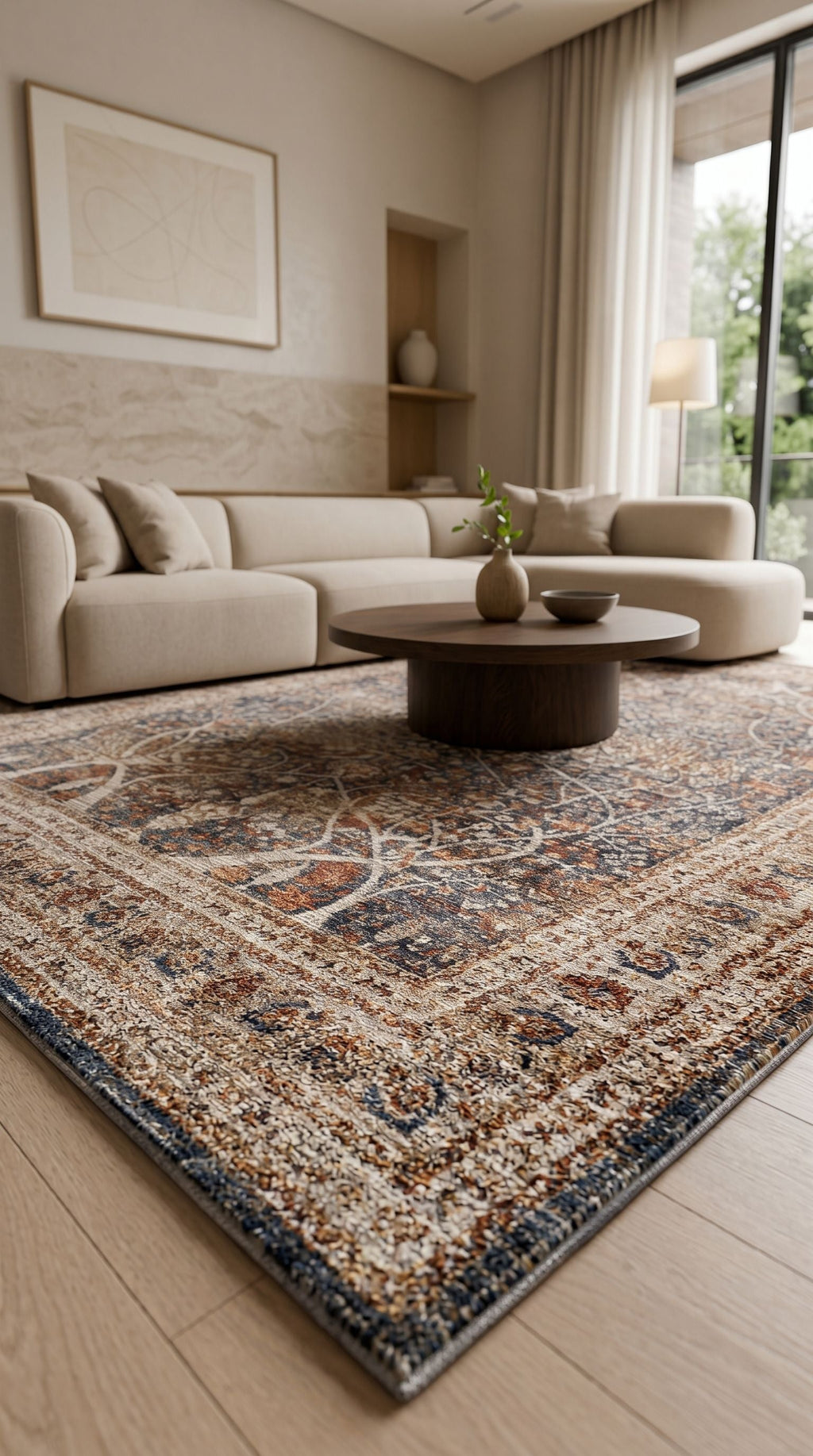 Mistik Canlı Modern Halı