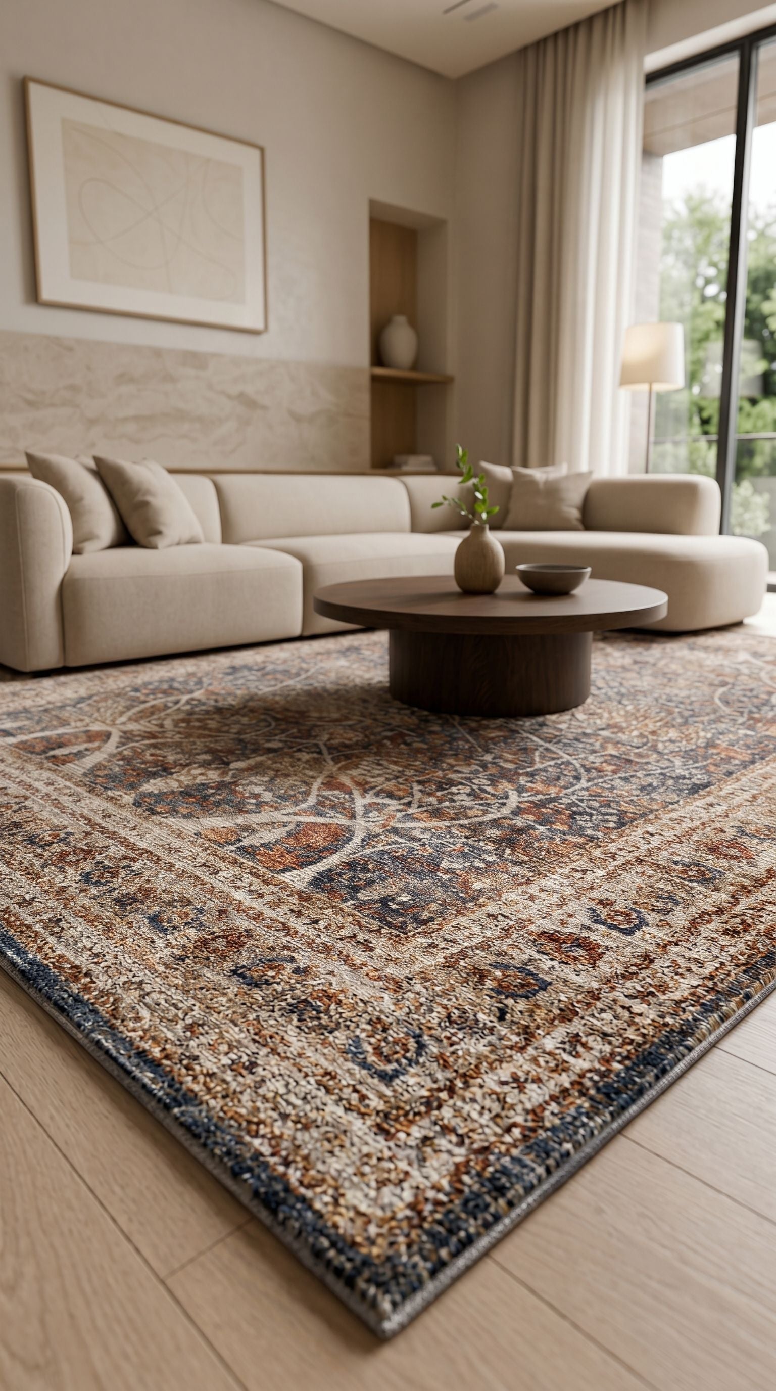 Mistik Canlı Modern Halı