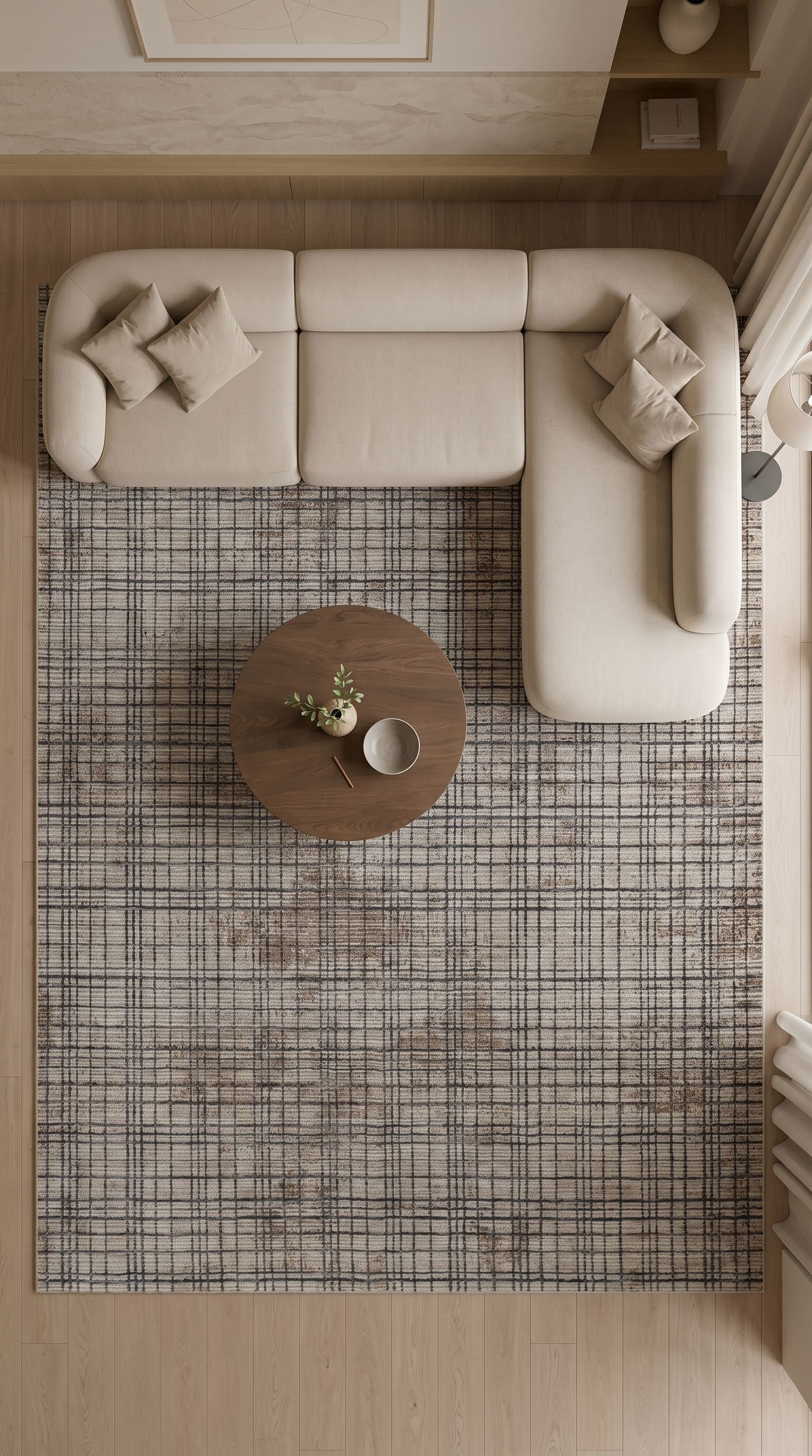 Mistik Neşeli Modern Halı