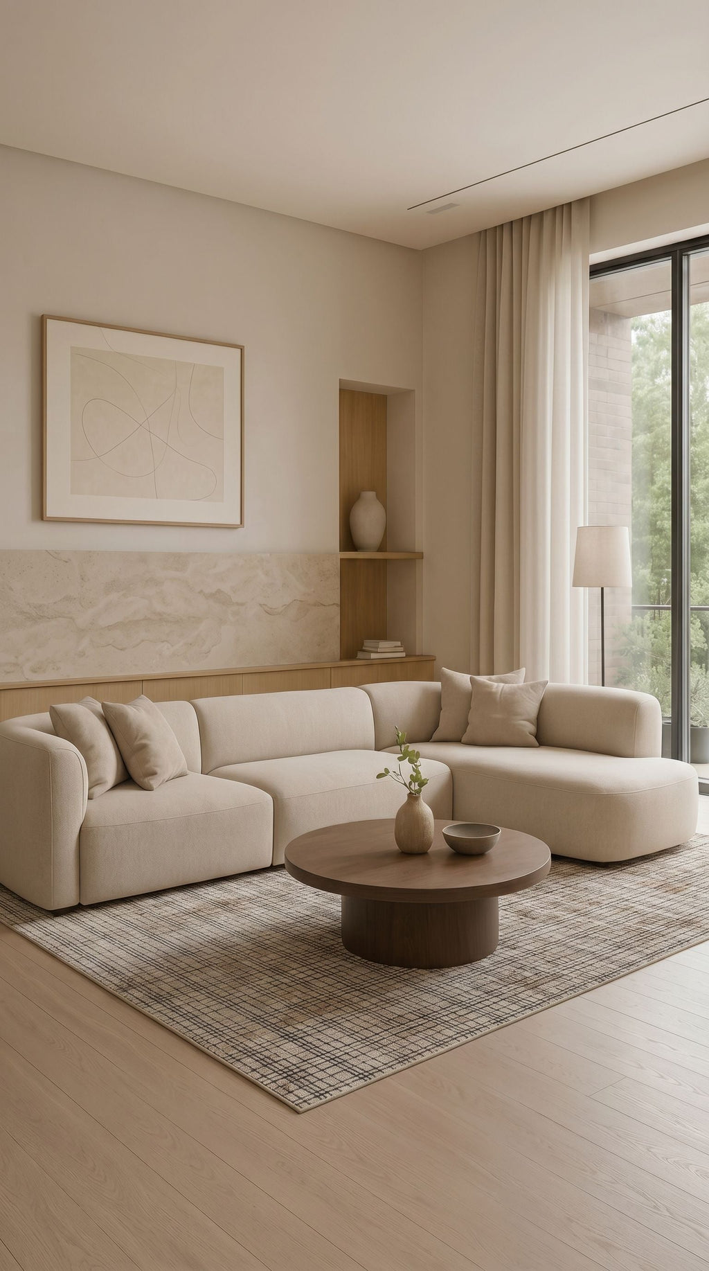 Mistik Neşeli Modern Halı