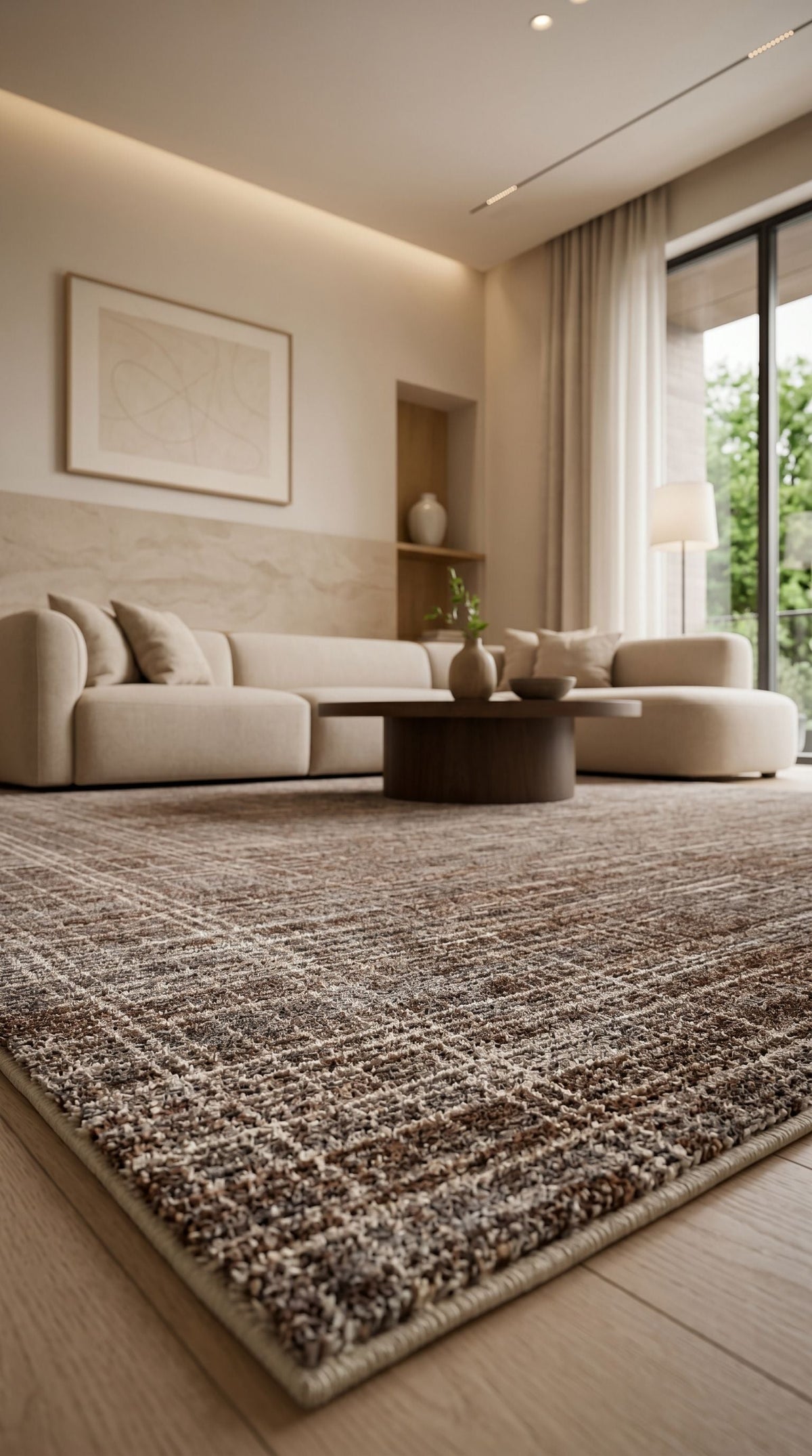 Mistik Parlak Modern Halı