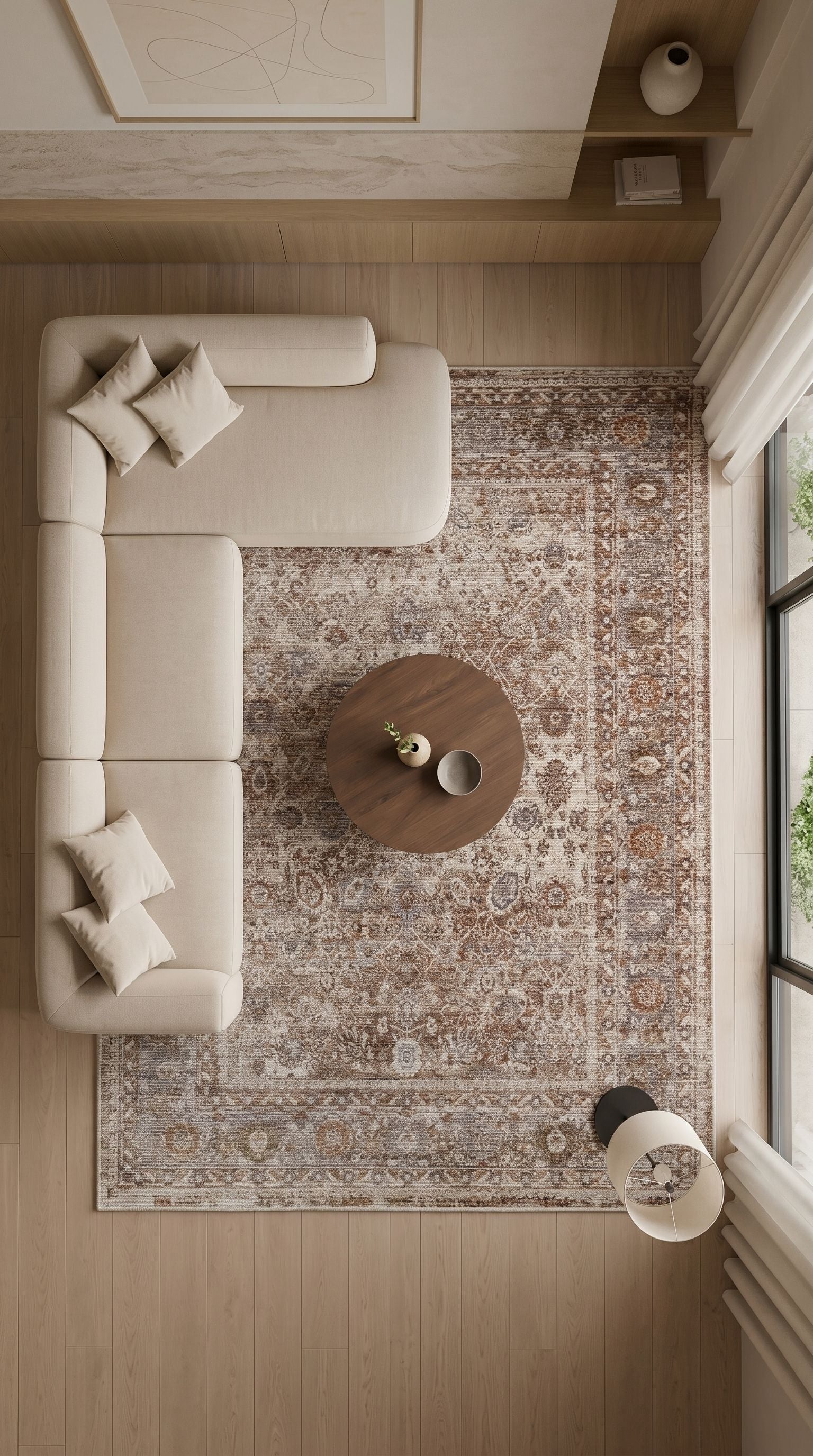 Mistik Şen Modern Halı