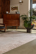 Zümrüt Sade Bej Modern Halı