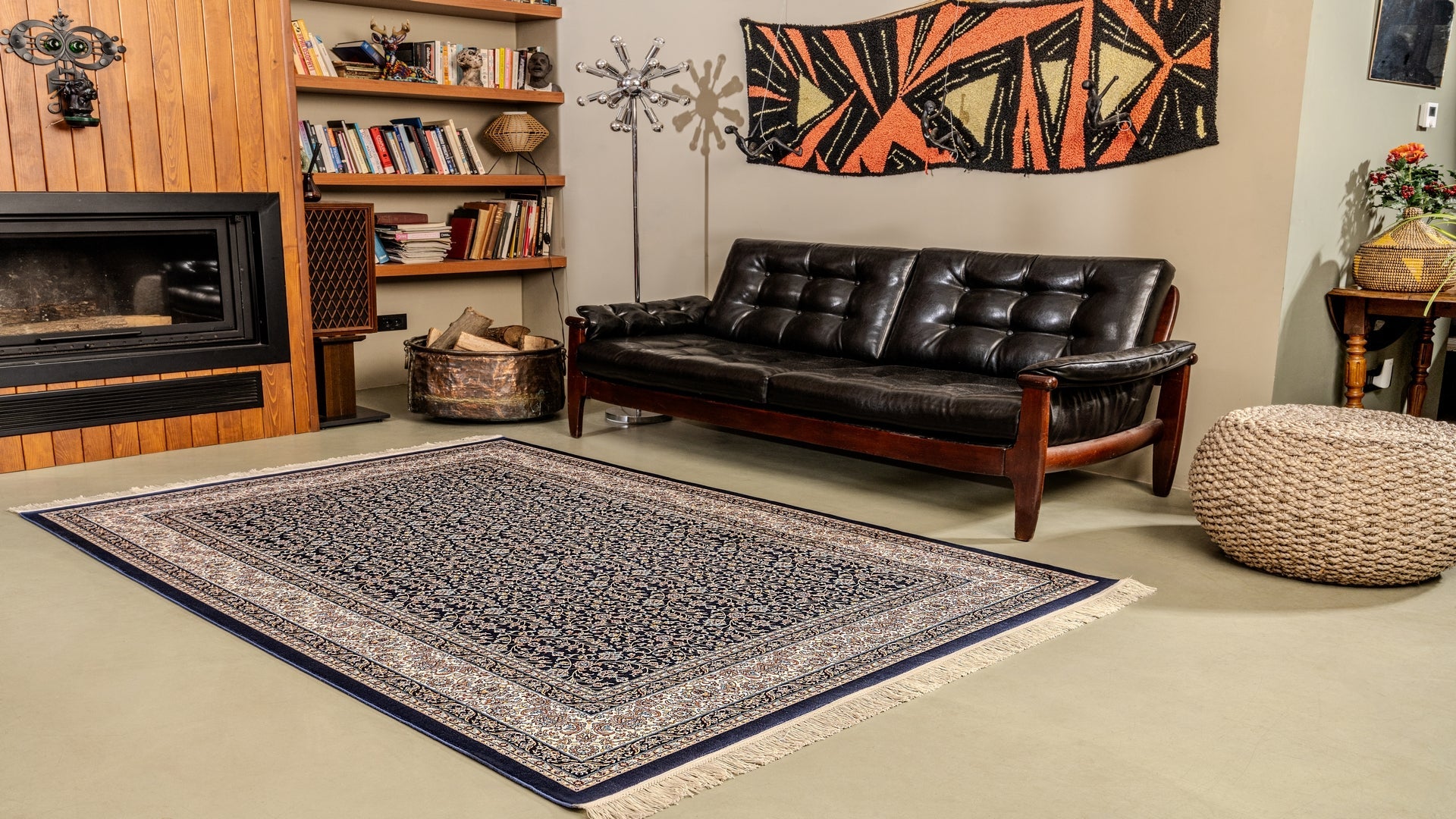 Narin Serisi İS006 Çok Renkli Modern Desenli Halı
