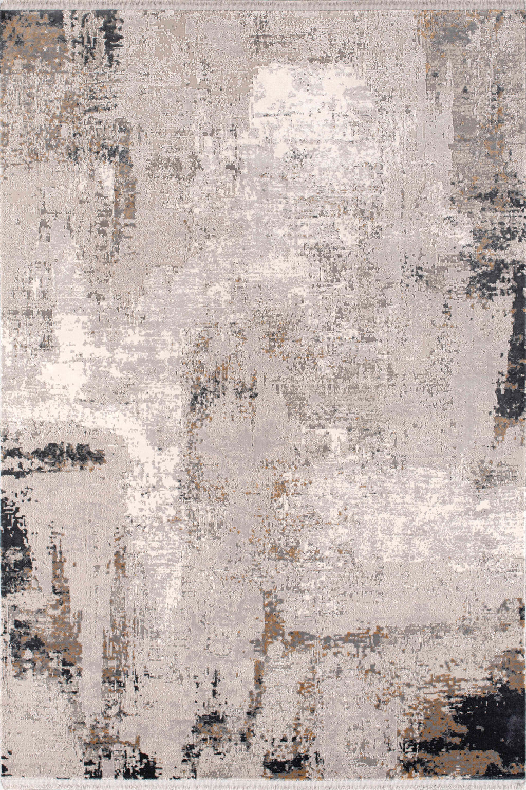 Kristal Koleksiyonu MD007 Bej Pürüzsüz dokulu Modern Desenli Halı